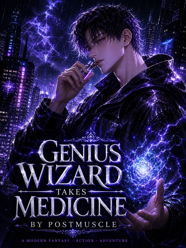 Genius Wizard Takes Medicine